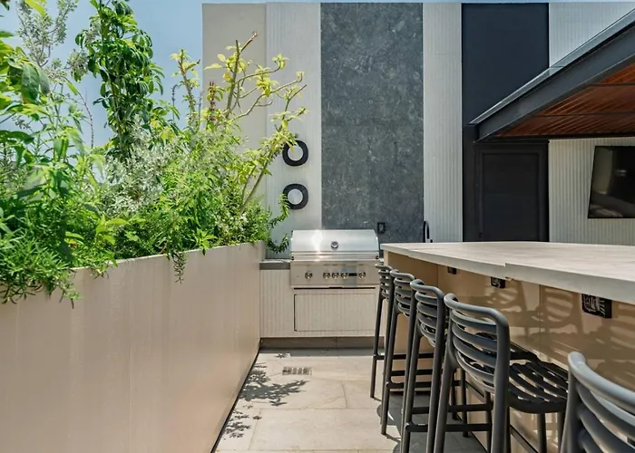 Condesa Garden House And Rooftop Avenida Nuevo Leon Appartement *