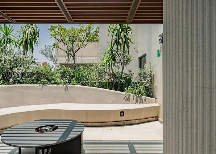 Condesa Garden House And Rooftop Avenida Nuevo Leon Appartement *