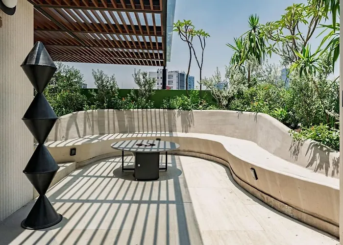 Condesa Garden House And Rooftop Avenida Nuevo Leon Appartement *